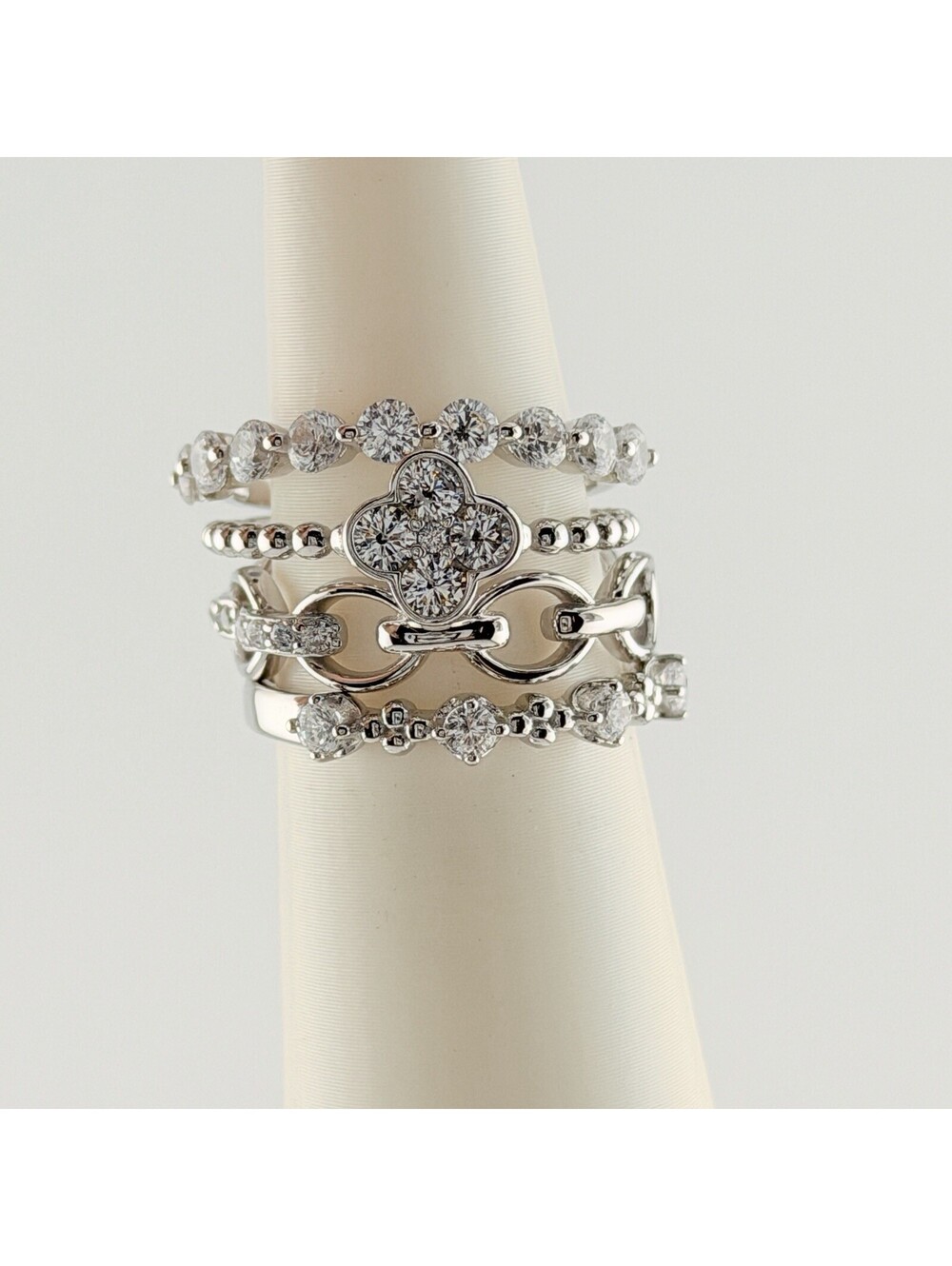 Bomb Party Sz 7 ULTRA RARE UNICORN "The Enchanted Clover" on .925 Sterling